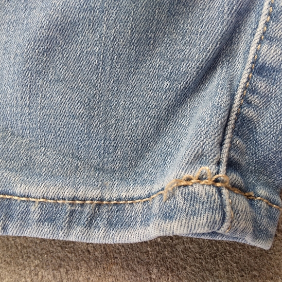 American Eagle Light Blue High Rise Next Level Stretch Skinny Jeans - Picture 3 of 5